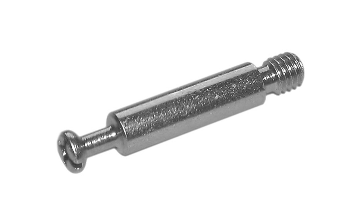 Stahldübel ø7x 28 mm, Gewinde M6x8 mm
